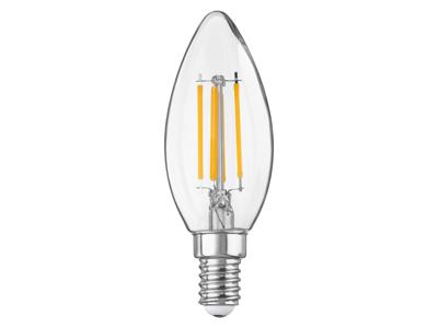 LIVARNO LED-filamentlamp (Kaars E14)