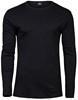 Tee Jays TJ530 Men´s Long Sleeve Interlock Tee - Black - S - thumbnail