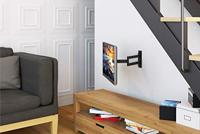 Neomounts FPMA-W830BLACK Monitor-wandbeugel 1-voudig 25,4 cm (10) - 68,6 cm (27) Zwart Kantelbaar, Zwenkbaar - thumbnail