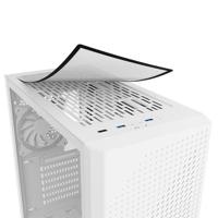 Sharkoon vs9 rgb white midi tower behuizing (wit | 2x usb-a | 1x usb-c | rgb | tempered glass) - thumbnail