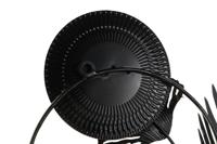 Decoratieve figuren DKD Home Decor 90 x 8,3 x 49 cm Grijs Gouden Koper Cirkels - thumbnail