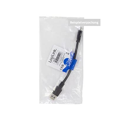 LogiLink CU0171 USB-kabel 3 m USB 3.2 Gen 2 (3.1 Gen 2) USB A USB C Zwart