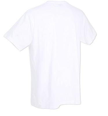 2-pak heren Ondershirts - Grote maten - Ronde hals - Heren T-shirt, wit en zwart