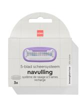 HEMA 5-blad scheersysteem navullingen - 3 stuks - thumbnail