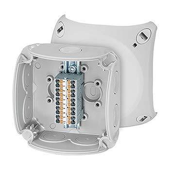 Hensel 62000294 Verdeeldoos Halogeenvrij, Verzegelbaar, Weerbestendig (l x b) 93 mm x 93 mm 1 stuk(s) Hensel 62000294 Verdeeldoos Halogeenvrij, Verzegelbaar, Weerbestendig (l x b) 93 mm x 93 mm 1 stuk(s)