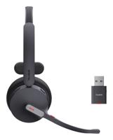 Yealink WH64 Hybrid Mono UC Headset Draadloos Hoofdband Kantoor/callcenter Micro-USB Bluetooth Zwart - thumbnail