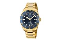 Gevril Men's Yorkville Automatic Gold Bracelet Blue 48602 Heren Horloge - thumbnail