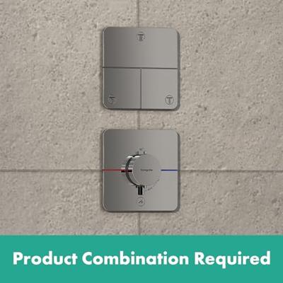Hansgrohe ShowerSelect Comfort Q thermsotaat inbouw voor 1 functie en extra uitgang, chroom