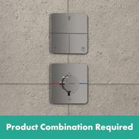 Hansgrohe ShowerSelect Comfort Q thermsotaat inbouw voor 1 functie en extra uitgang, chroom - thumbnail
