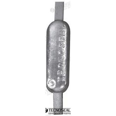 Ánodos para soldar TEN00307 - ANODO SECTOR NAVAL ZINC 400X30X6MM 5,6KG