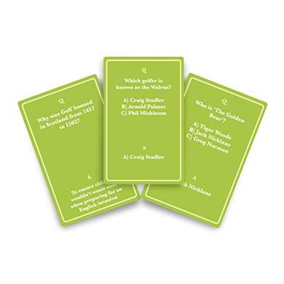 Trivia Spel - Golf