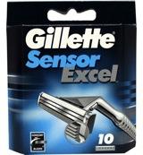Gillette Gillette Sensor Excel Scheermesjes - 10 Stuks