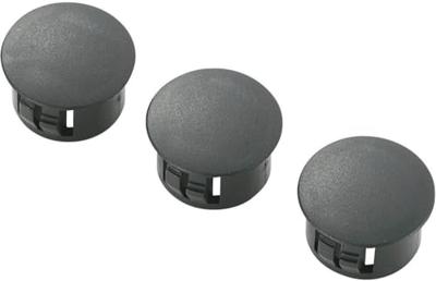 TRU COMPONENTS TC-HPR-22203 Blindstop Montagegat: 22.2 mm Plaatdikte (max.): 1.6 mm Polyamide Zwart 100 stuk(s)