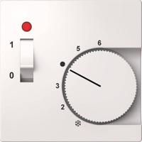 ELSO centrale plaat ELG227424 voor temperatuurregelaar zuiver wit 1 stuk(s) - thumbnail