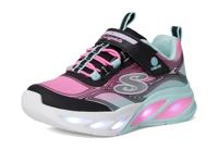 Cosmic Glow S-lights SKECHERS lichtgevende baskets zwart - thumbnail