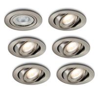 LED-inbouwspot Vivaro RVS 5W interne driver - thumbnail