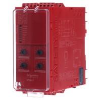 Schneider Electric XPSUAT13A3AP Veiligheidsrelais Voedingsspanning (num): 24 V DC/AC 3x NO, 3x NO, 1x NC (b x h x d) 45 x 100 x 120 mm LED-weergave 1 stuk(s)