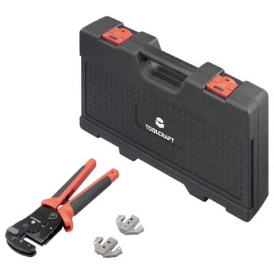 TOOLCRAFT TO-9660081 Krimptangset Incl. krimp-assortiment met koffer TOOLCRAFT TO-9660081 Krimptangset Incl. krimp-assortiment met koffer