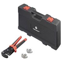 TOOLCRAFT TO-9660081 Krimptangset Incl. krimp-assortiment met koffer - thumbnail