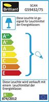 Brilliant Scan G59432/75 Plafondspot LED GU10 12 W Wit, Hout (licht) - thumbnail