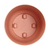 Bloempot Elgato Bruin Ø 34 cm Plastic Cirkelvormig Modern - thumbnail