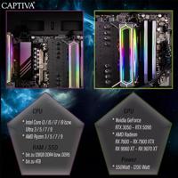 CAPTIVA PC Advanced Gaming R90-797 | AMD Ryzen 7 7800X3D | 32GB DDR5 RAM | NVIDIA GeForce RTX 5060 Ti 8GB | 2 TB SSD | Windows 11 Home - thumbnail