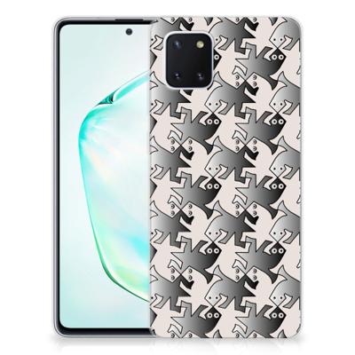 Samsung Galaxy Note 10 Lite | TPU Hoesje | Salamander Grey Samsung Galaxy Note 10 Lite | TPU Hoesje | Salamander Grey