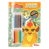 Boek Specials Nederland BV Kleuren op nummer - lion king - thumbnail