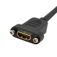 HDMI-Kabel Startech HDMIPNLFM3 Zwart - thumbnail