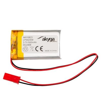 Akyga LP542439 Accupack Batterijgrootte: Speciaal LiPo 3.7 V 500 mAh