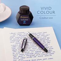Waterman vulpeninkt 50 ml, blauw (Mysterious) - thumbnail
