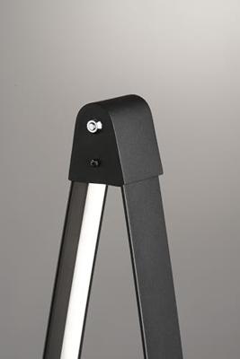 Fischer & Honsel VloerlampFenga zwart - 40503