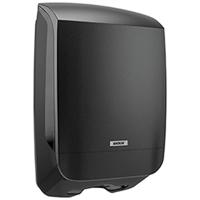 Handdoekdispenser katrin medium zwart - thumbnail