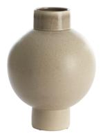 Light & Living Vaas 'Zelata' Keramiek, 38cm, kleur Zand - thumbnail
