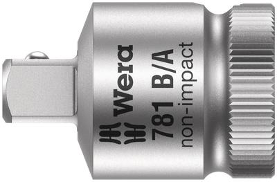Wera 781 B 3/8" Adapter | Verbindingsstuk | 781 B/A x 1/4 x 27 mm x 3/8" - 05042672001 Wera 781 B 3/8" Adapter | Verbindingsstuk | 781 B/A x 1/4 x 27 mm x 3/8" - 05042672001