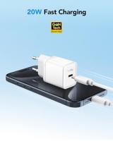 Cudy 20w usb-c charger (wit) - thumbnail