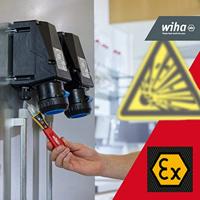 Wiha Spanningszoeker Volt Detector EX-beschermd | contactloos | eenpolig | 12 - 1.000 V AC | incl. 2x AAA-batterijen - 44309 - 44309 - thumbnail