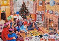 A Christmas to Remember Puzzel 4x 500 Stukjes - thumbnail