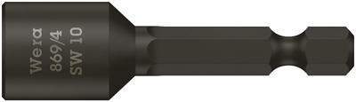 Wera 869/4 05060290001 Dopsleutel-machinebit Aandrijving 1/4 (6.3 mm) 65 mm 1 stuk(s)