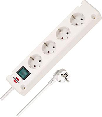 Brennenstuhl 1150650124 Binnen 4AC-uitgang(en) 1.5m Wit power uitbreiding