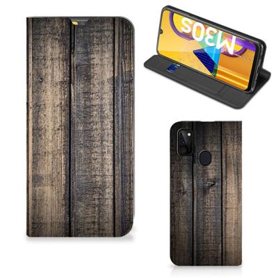 Samsung Galaxy M30s | M21 Book | Wallet Case | Steigerhout