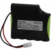 Akku Med Accu voor medisch apparaat Vervangt originele accu AB4-batt Cefar 7.2 V 1800 mAh - thumbnail