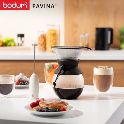 Bodum Dubbelwandige koffie- / theeglazen Pavina - gepatenteerd ventiel - 320 ml - 2 stuks