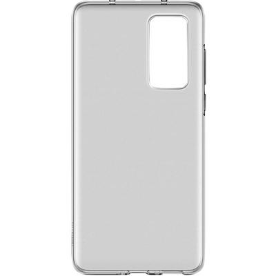 Case - Achterzijde behuizing voor mobiele telefoon - hoge kwaliteit PU - transparant - voor Huawei P40 Pro