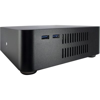 Inter-Tech ITX A60 Mini-tower PC-behuizing Zwart