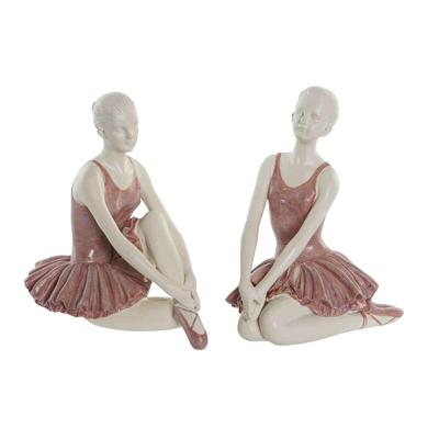 Decoratieve figuren DKD Home Decor Romantiek Balletdanseres 16 x 11 x 17 cm (2 Stuks) Decoratieve figuren DKD Home Decor Romantiek Balletdanseres 16 x 11 x 17 cm (2 Stuks)