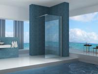 Eco inloopdouche 1000 x 2000 x 8 mm nano helder glas/chroom - thumbnail