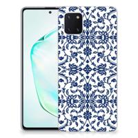Samsung Galaxy Note 10 Lite | TPU Case | Flower Blue - thumbnail