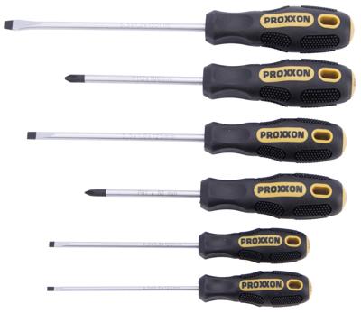 PROXXON schraubendrehersatz "flex dot" screw driver sets 6-te. schl. + phillips PROXXON schraubendrehersatz "flex dot" screw driver sets 6-te. schl. + phillips