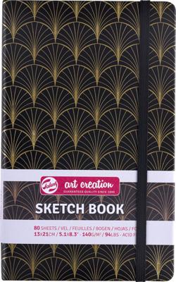 Talens Art Creation schetsboek Art Deco, 140 g/m², ft 13 x 21 cm, 80 vel
